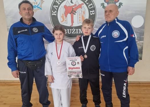 Veliki broj medalja za velikokladuške karate klubove sa Kantonalnog turnira u Bužimu