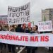 Počela 15-satna blokada studenata u središtu Kragujevca