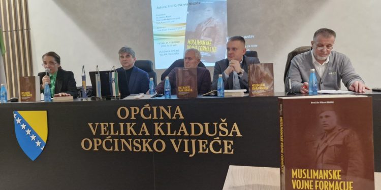 Promovisana knjiga prof. dr. Fikreta Midžića o ulozi muslimanske milicije i Huske Miljkovića u II svjetskom ratu