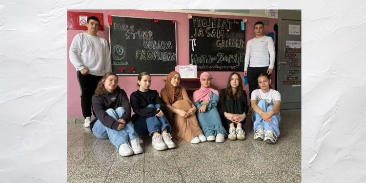 Civitas projekat OŠ „Donja Vidovska“: „Mala stvar, velika promjena“