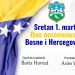 Čestitka Načelnika Horvata i Predsjedavajućeg OV Veladžića u povodu Dana nezavisnosti BiH