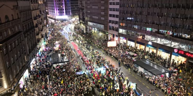 U Beogradu danas masovni protest pod sloganom “15 za 15”