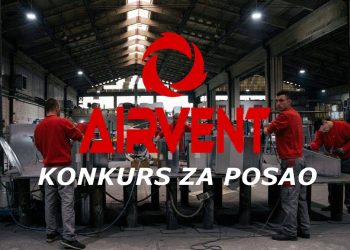 Konkurs za posao: Firma ”Airvent” potražuje radnike