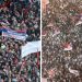 Arhiv javnih skupova: Vučićevom protestu prisustvovalo 55.000 osoba, studenti u martu okupili 325.000