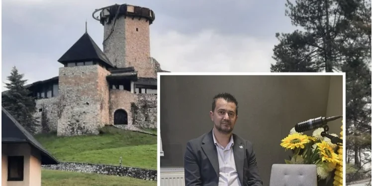 Ministar Osmankić: Za sanaciju krovišta na Starom gradu Velika Kladuša oko 118.000 KM