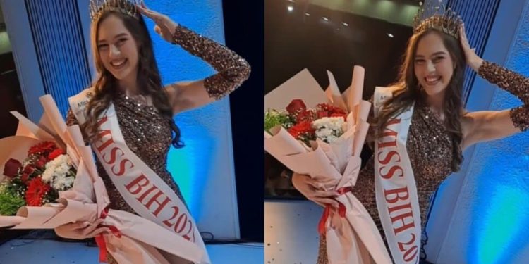 Izabrana Miss BiH: Krunu najljepše djevojke ponijela je Ena Adrović iz Živinica