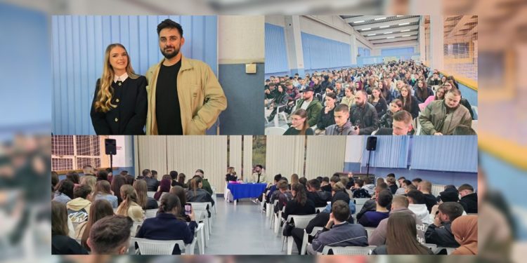 Bh. reper Frenkie održao radionicu sa mladima Velike Kladuše
