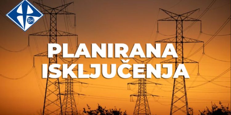 Najavljeni prekidi u elektrosnabdijevanju za 09., 10. i 11. april