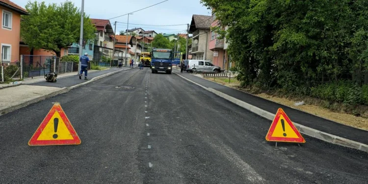 Rekonstrukcija ceste prema Zagradu u završnoj fazi