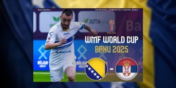 Mininogometaši BiH večeras protiv Srbije love polufinale Svjetskog prvenstva