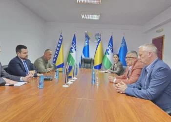 Armin Hodžić, zastupnik u Saboru R Hrvatske u posjeti Općini Velika Kladuša