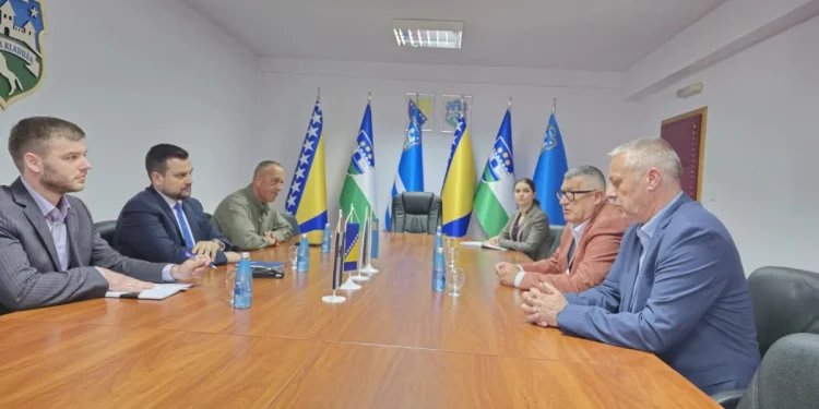 Armin Hodžić, zastupnik u Saboru R Hrvatske u posjeti Općini Velika Kladuša