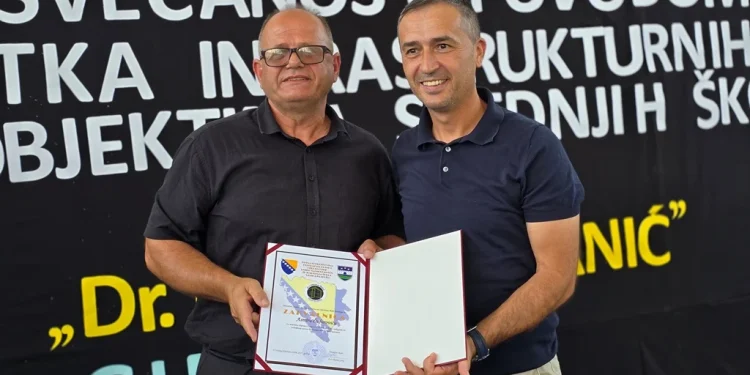 Velika Kladuša: Ozvaničen završetak infrastrukturnih radova na objektima srednjih škola