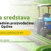 Isplaćena sredstva po Javnom pozivu za sufinansiranje nabavke opreme i troškova doprinosa za poljoprivredu