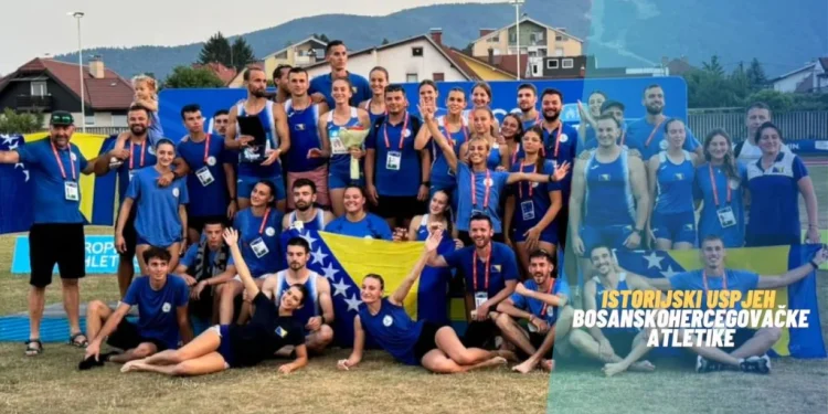 Historijski uspjeh atletike u BiH: Bosna i Hercegovina u Drugoj ligi Evrope