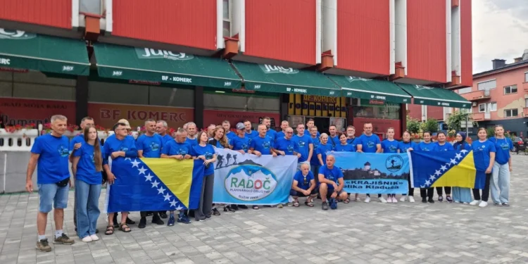 Planinarsko društvo ”Krajišnik”: 45 učesnika otputovalo na Marš mira Nezuk-Potočari