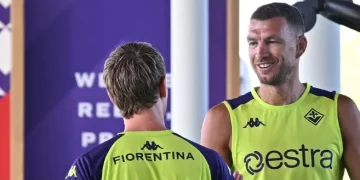 Edin Džeko obavio prvi trening s Fiorentinom