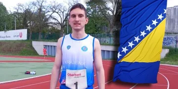 Ermin Beganović prvi u trci na 400 metara na Međunarodnom atletskom mitingu u Linzu
