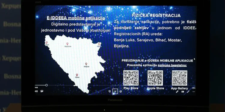 Predstavljena aplikacija e-IDDEAA: Sve kazne i dokumenti na jednom mjestu, građani pozvani da se registruju