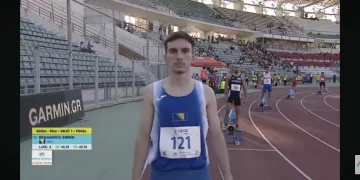 Ermin Beganović prvi predstavnik USK-a na seniorskim balkanskim prvenstvima