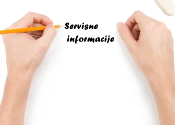 Servisne informacije, srijeda, 13. august 2025. godine