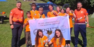 Prvo mjesto za Kladuški ljetni kamp na takmičenju planinarske orijentacije BiH
