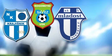 Počinje Kantonalna liga USK: Krajišnik protiv NK “Kamenica”, Mladost protiv NK “Željezničar” Bosanska Krupa