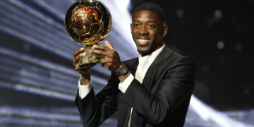 Nogometaš PSG-a Ousmane Dembele osvajač Zlatne lopte 2025.