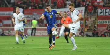 Zmajevi poraženi od Austrije u Zenici, borba za Mundijal biće neizvjesna do kraja