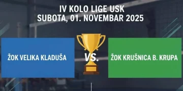 Uzbudljiv odbojkaški susret u Velikoj Kladuši očekuje nas ove subote