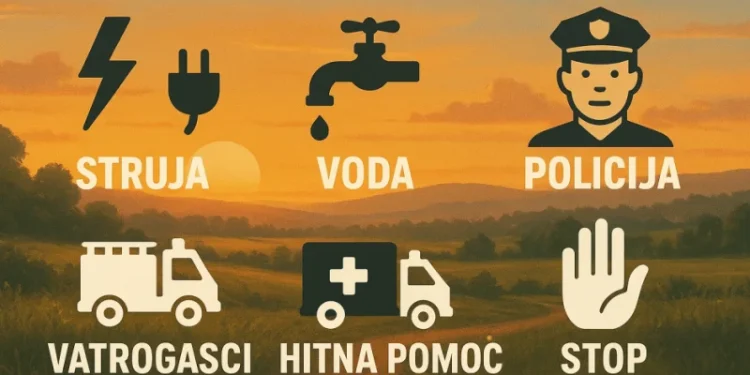 Servisne informacije, srijeda, 08. oktobar 2025. godine