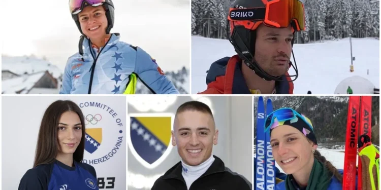 Pet sportista predstavlja BiH na Zimskim olimpijskim igrama u Milanu i Cortini