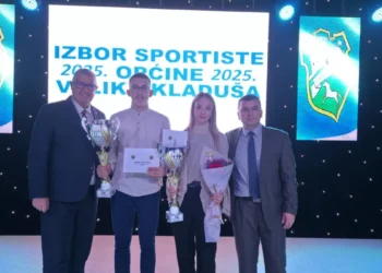 U Velikoj Kladuši održana svečana ceremonija izbora najboljeg sportiste 2025. godine