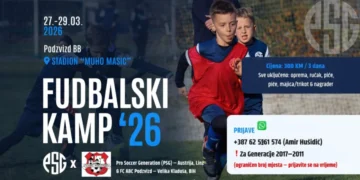 FC “ABC” Podzvizd & Pro Soccer Generation – Fudbalski kamp 2026