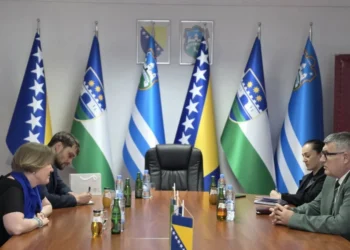 Načelnik Boris Horvat po drugi put u posjetu primio Ambasadoricu Češke Republike u Bosni i Hercegovini