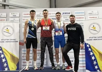 Ermin Beganović treći na seniorskom dvoranskom prvenstvu BiH