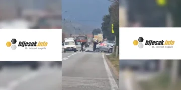 Užas na M17 kod Mostara: Maskirane osobe palicama i bakljama napale vozača i zapalile automobil