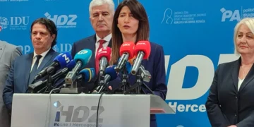 Darijana Filipović kandidat HDZ-a za člana Predsjedništva BiH iz reda hrvatskog naroda