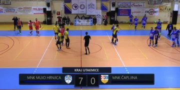 MNK “Mujo Hrnjica” deklasirao Čapljinu sa 7:0