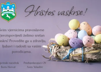 Čestitka Načelnika Horvata i Predsjedavajućeg OV Veladžića u povodu Vaskrsa