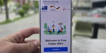 Besplatan internet u centru Velike Kladuše je u upotrebi
