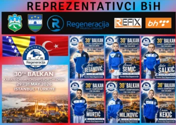 Šest takmičara KK „Regeneracija“ u reprezentaciji BiH za Balkansko prvenstvo u Istanbulu