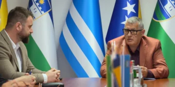 Ministar Odobašić u službenoj posjeti Općini Velika Kladuša: Razgovarano o izmjenama Zakona o građenju, komunalnim djelatnostima i javnim pozivima