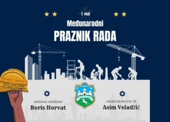 Prvomajska čestitka Načelnika Horvata i Predsjedavajućeg OV Veladžića