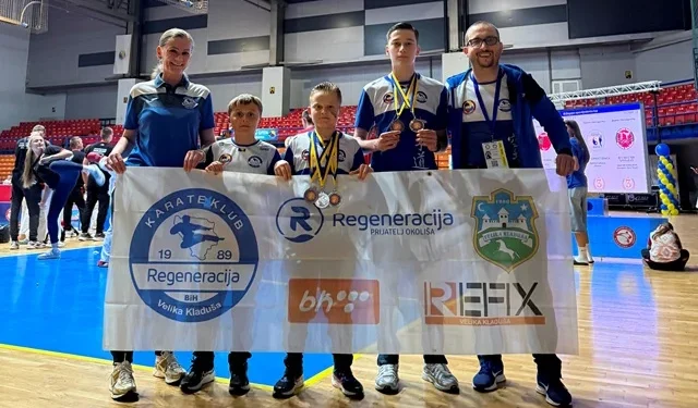 Sjajan nastup KK “Regeneracija” na Karate kupu “Bugojno Open”