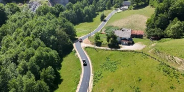 Završeni radovi na putnoj dionici Čaglica – Golubovići u dužini od oko 800 metara