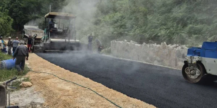 Radovi na sanaciji klizišta u naselju Kudići izvode se odgovarajućom dinamikom