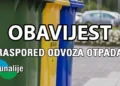 JKUP „Komunalije“: Odvoz komunalnog otpada tokom ljetnog perioda od 06:00 sati