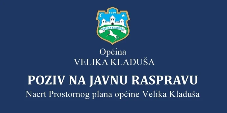 Centralna javna rasprava o Nacrtu Prostornog plana u srijedu, 15. jula