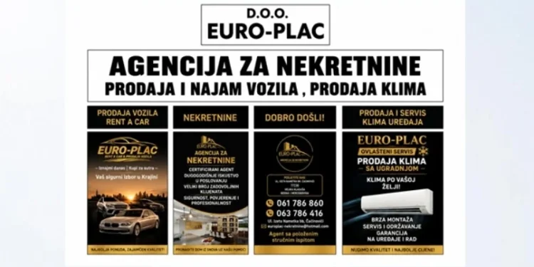 EURO-PLAC Cazin proširio je asortiman usluga, te i dalje ostaje vaš pouzdan partner!